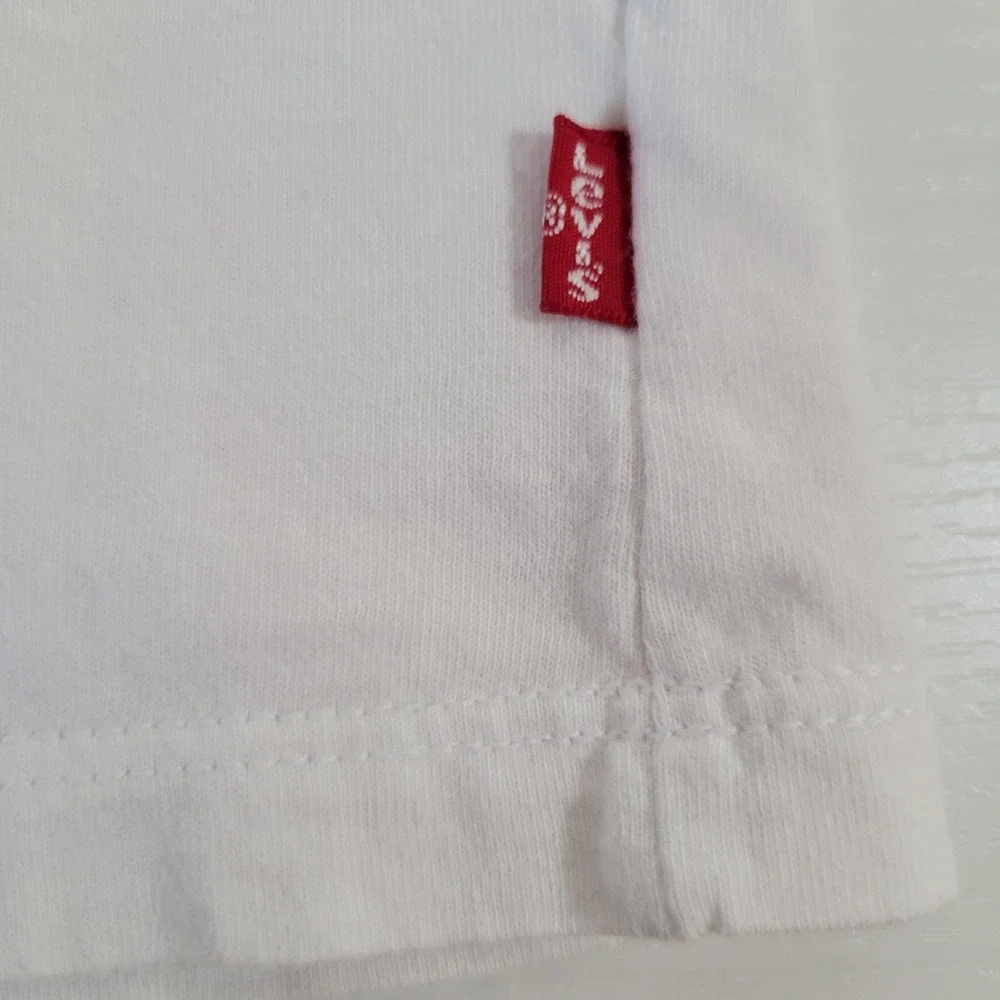 Levi Strauss T-Shirt Tee Size M Short‎ Sleeve Tagless Unisex Graphic 1387